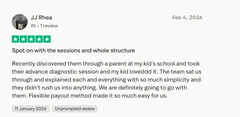 Parent Review - J J Rhea